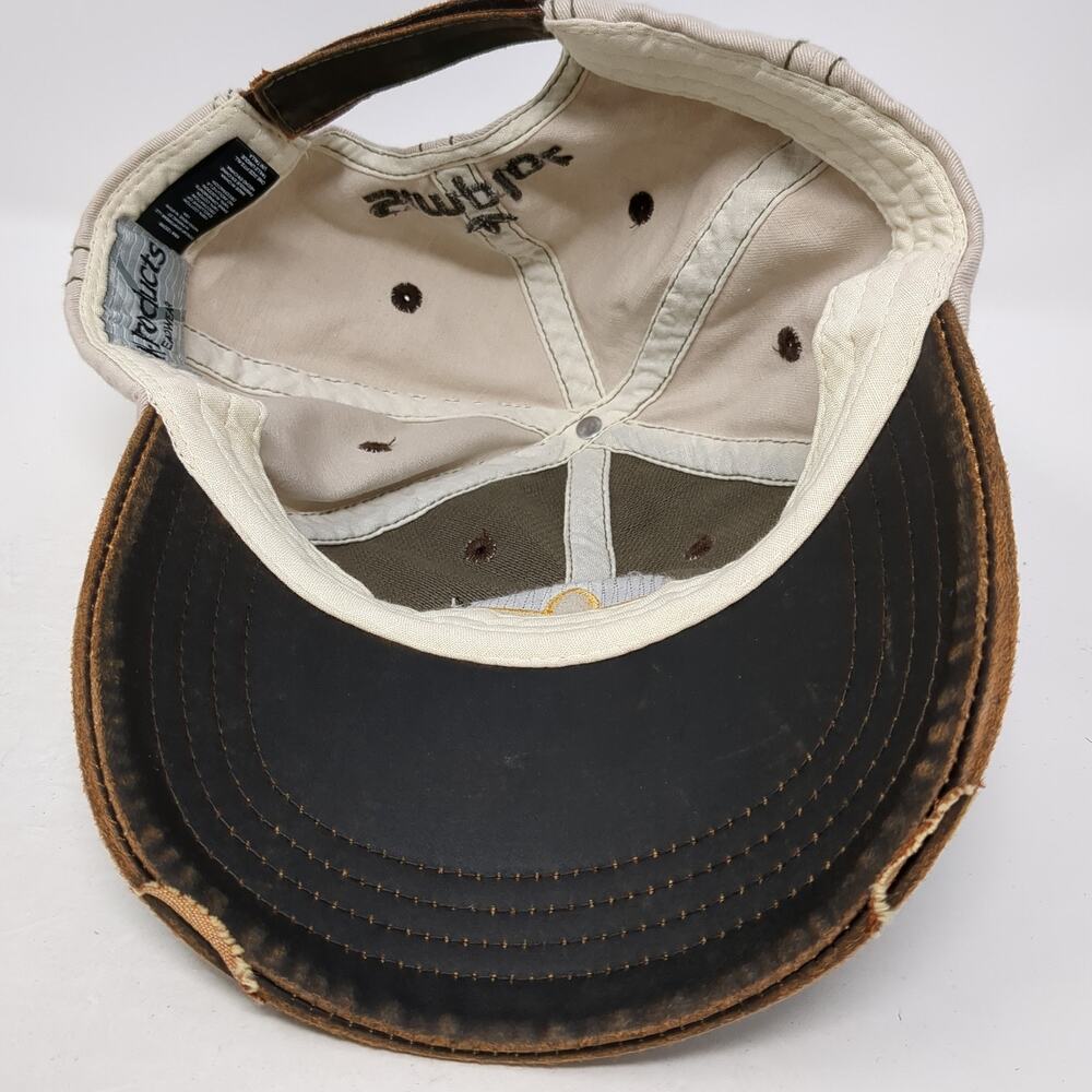 Simplot Strapback Baseball Cap Brown One Size Adj… - image 7